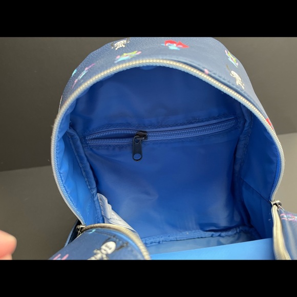 RARE 2019 Loungefly Halloween Stitch mini backpack - Picture 6 of 9